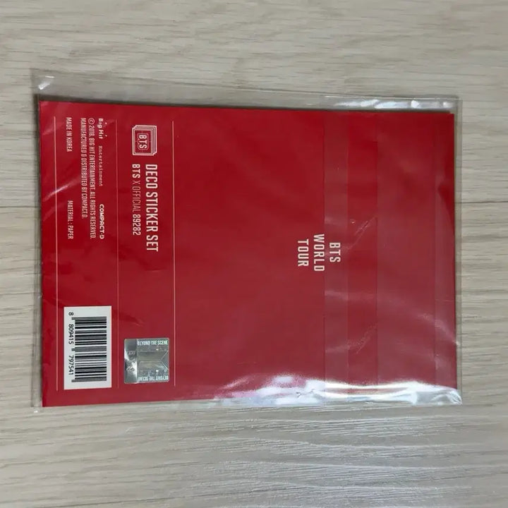 [BUNJANG] BTS Love Yourself Concert Deco Sticker (Sealed) / 방탄 BTS 럽셀콘 데코 스티커+맵솔콘 스티커세트 일괄