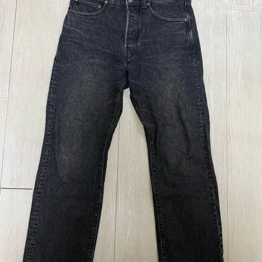 [BUNJANG] Wress 001 Washed Black Jeans / [30]뤠쓰001 블랙 워싱