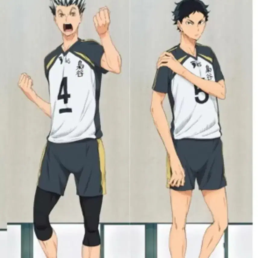 [BUNJANG] Haikyuu!! Bokuto Koutarou &amp; Akaashi Keiji Visual Cloth Tapestry 2m Bundle Set / 하이큐 보쿠토 아카아시 비주얼 크로스 테피스트리 2m 일괄