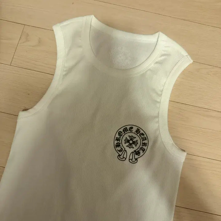 [BUNJANG] Chrome Hearts White Tank Top S Size / 크롬하츠 화이트 탱크탑 ( 나시 ) s사이즈