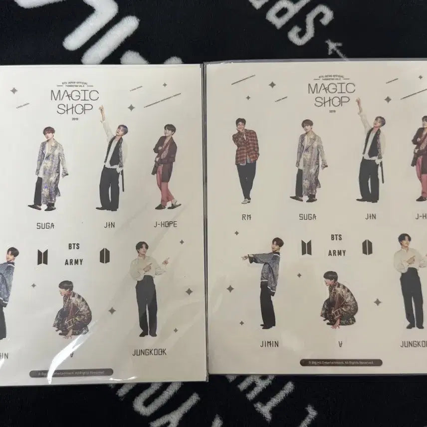 [BUNJANG] BTS Magic Shop Japan Deco Sticker Bundle Set (Sealed) / 방탄소년단 BTS 매직샵 재팬 데코 스티커 미개봉 2개