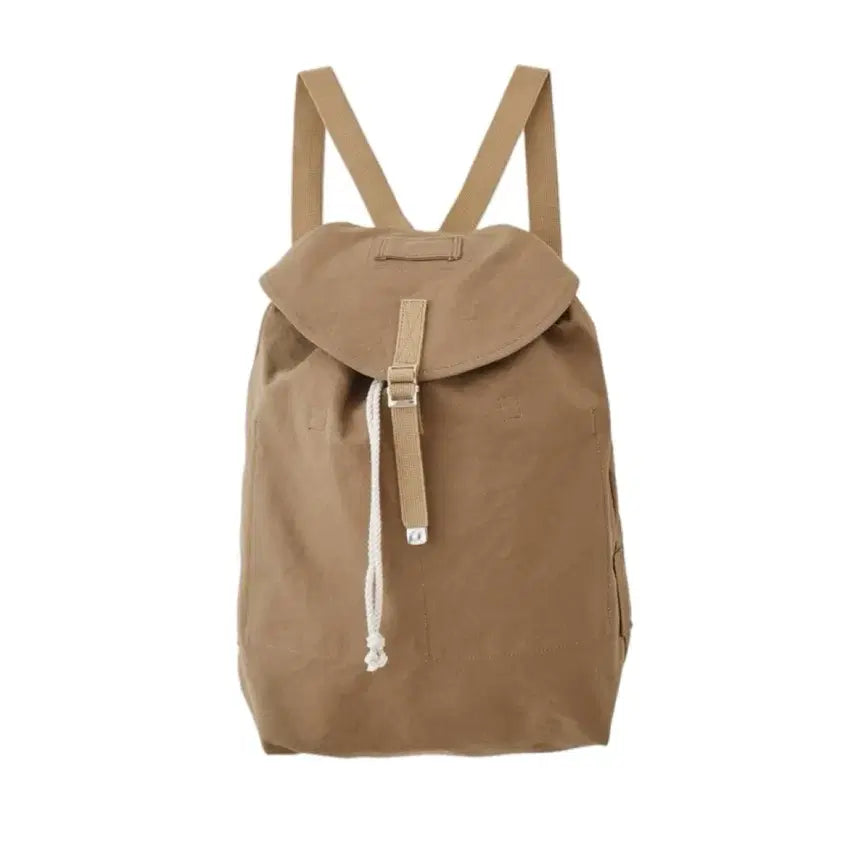 [BUNJANG] Phigvel Mil Backpack Cotton V.Khaki / [OS]피그벨 PHIGVEL 베이지카키 밀 백팩
