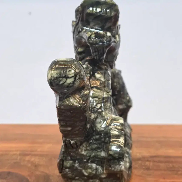 [BUNJANG] Vibrant Dragon Jade Stone Sculpture / 26061017 생동감 있는 용 옥 조각 수석 팝니다