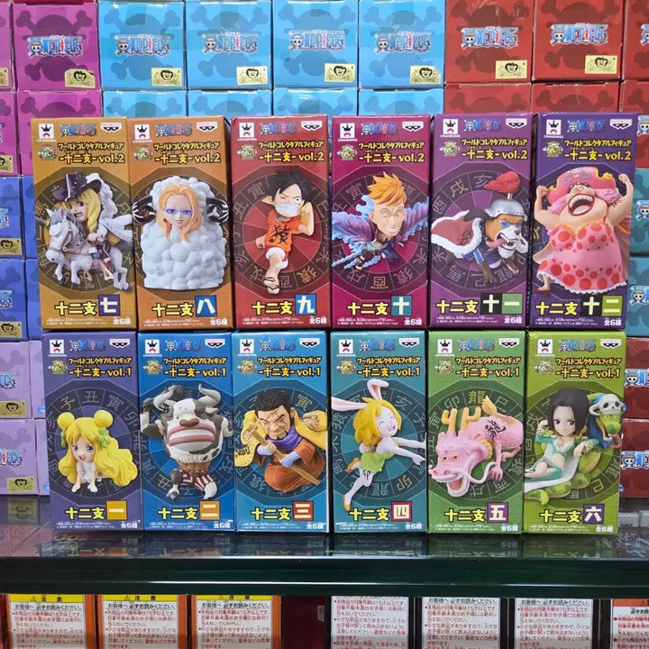 [BUNJANG] One Piece World Collectable Figure Zodiac Series Vol. 1-2 Full Set / [월콜 WCF] 원피스 월콜 십이지 1-2탄 풀셋트 판매 / 새상품