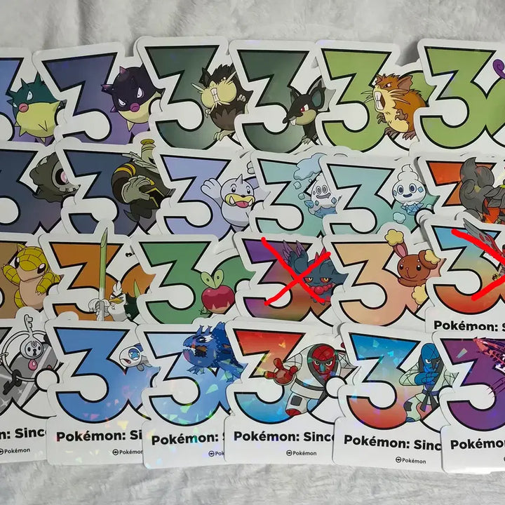 [BUNJANG] Pokemon 30th Anniversary Logo Sticker / 포켓몬 30주년 기념 로고 스티커 판매합니다!