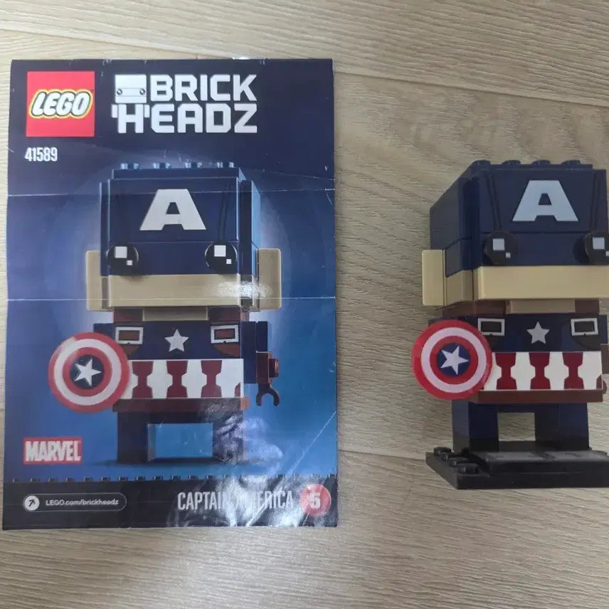 [BUNJANG] LEGO 41589 BrickHeadz Marvel Captain America / 레고 41589 브릭헤즈 마블 캡틴 아메리카 팝니다