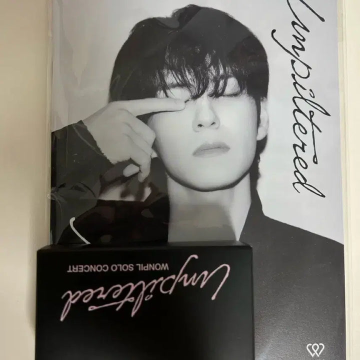 [BUNJANG] DAY6 Wonpil Unfiltered Solo Concert Final Day Fanclub Gift Entry Photocard &amp; Slogan / 원필 언필터드솔콘 막콘 팬클럽기프트 입장포카 슬로건