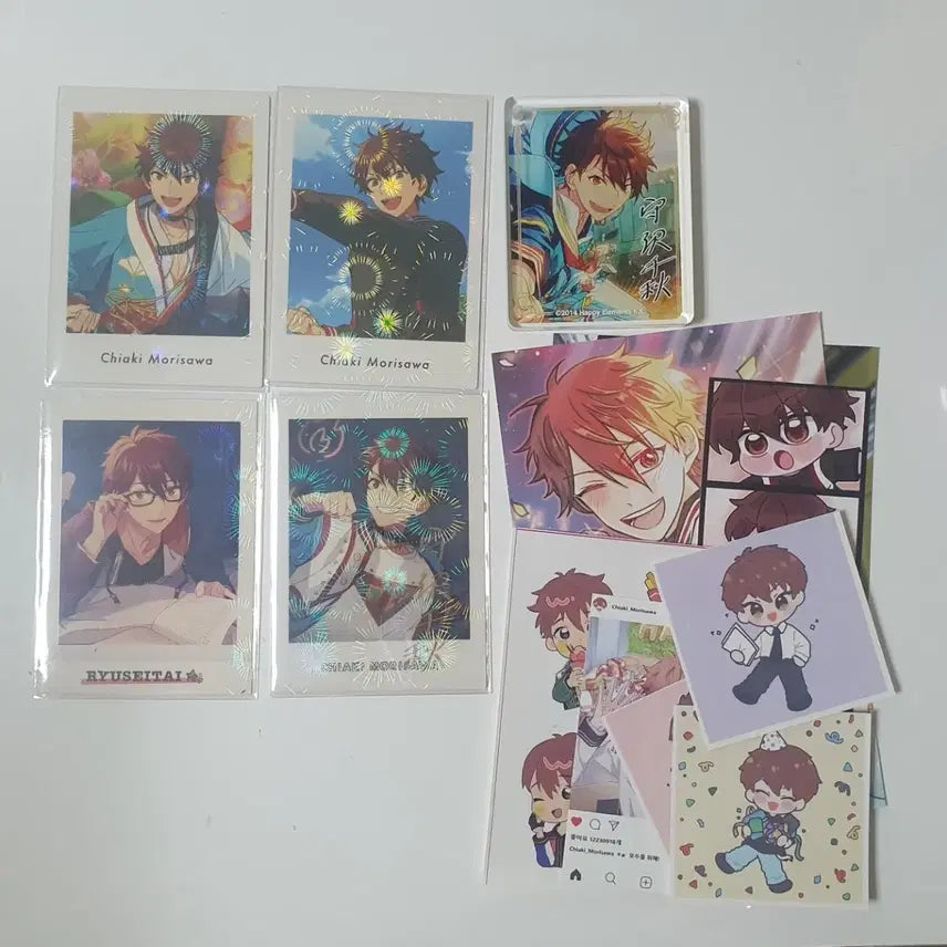 [BUNJANG] Ensemble Stars Chiaki Morisawa Photocard Bundle Set / 앙스타 모리사와 치아키 파샤 파샷츠 코롯타 일괄(생카 관련도 같이 드림)
