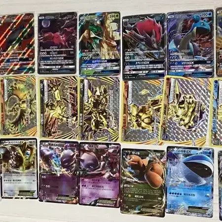 [SOLD OUT] 포켓몬카드 고대카드 EX,GX,BREAK 37장 일괄 판매