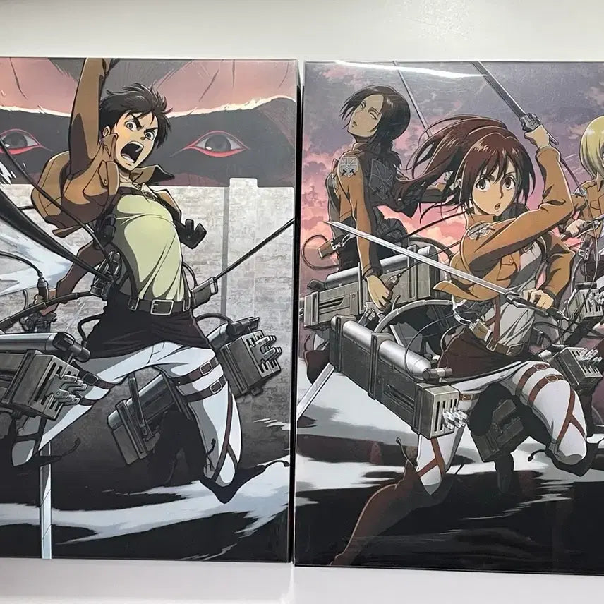 [BUNJANG] Attack on Titan Blu-ray DVD Bundle Set 1 &amp; 5 / 처분/일괄) 진격의 거인 블루레이 DVD 