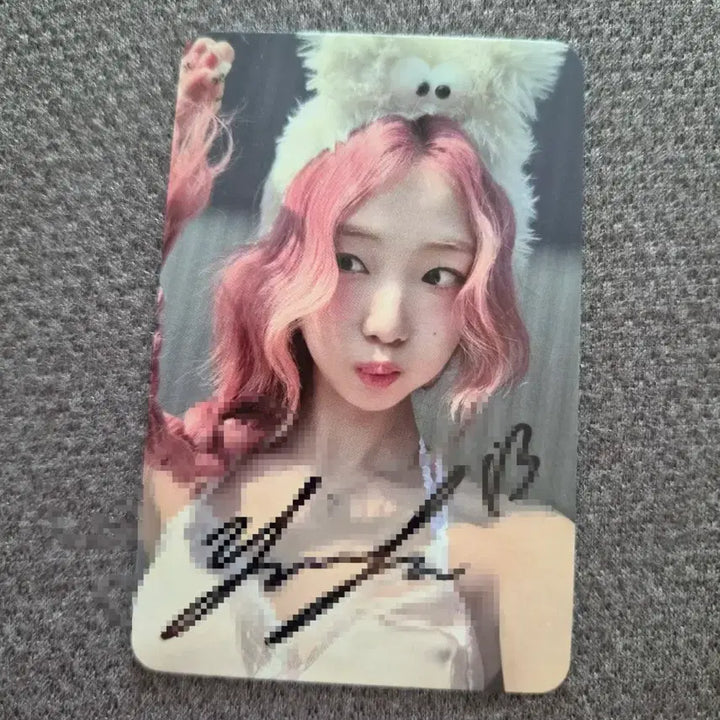 [BUNJANG] LUMINOUS Yeojin Signed Photocard / 루셈블 혜주 싸인 포카