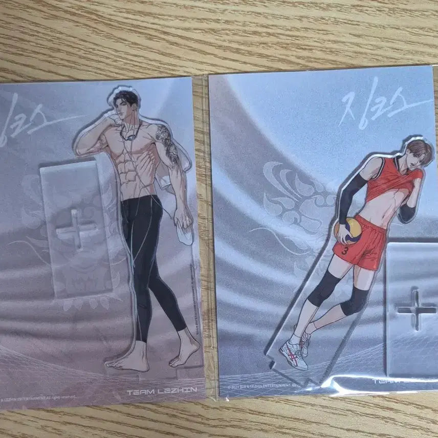 [SOLD OUT] [BUNJANG] Jinx Musical Acrylic Stand Bundle Set (Kim Dan, Joo Jae Kyung) / 징크스 아크릴스탠드 일괄,김단,주재경