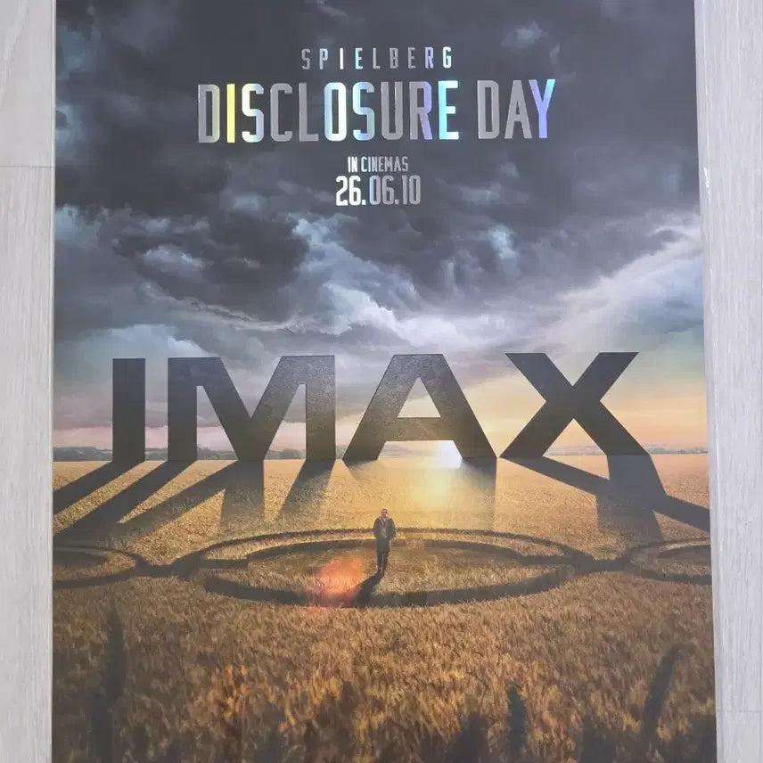 [BUNJANG] Disclosure Day IMAX Poster / 디스클로저 데이 IMAX 포스터