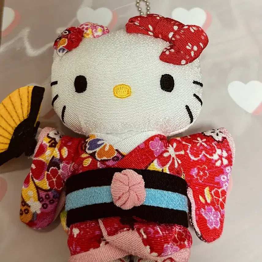 [BUNJANG] Hello Kitty Kimono Doll Limited Edition Keychain / 기모노 헬로키티 인형 한정판