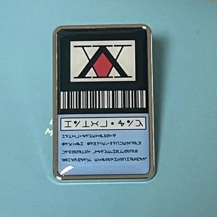 [BUNJANG] Hunter x Hunter Certification License Badge / 헌터헌터 자격증 라이센스 뱃지