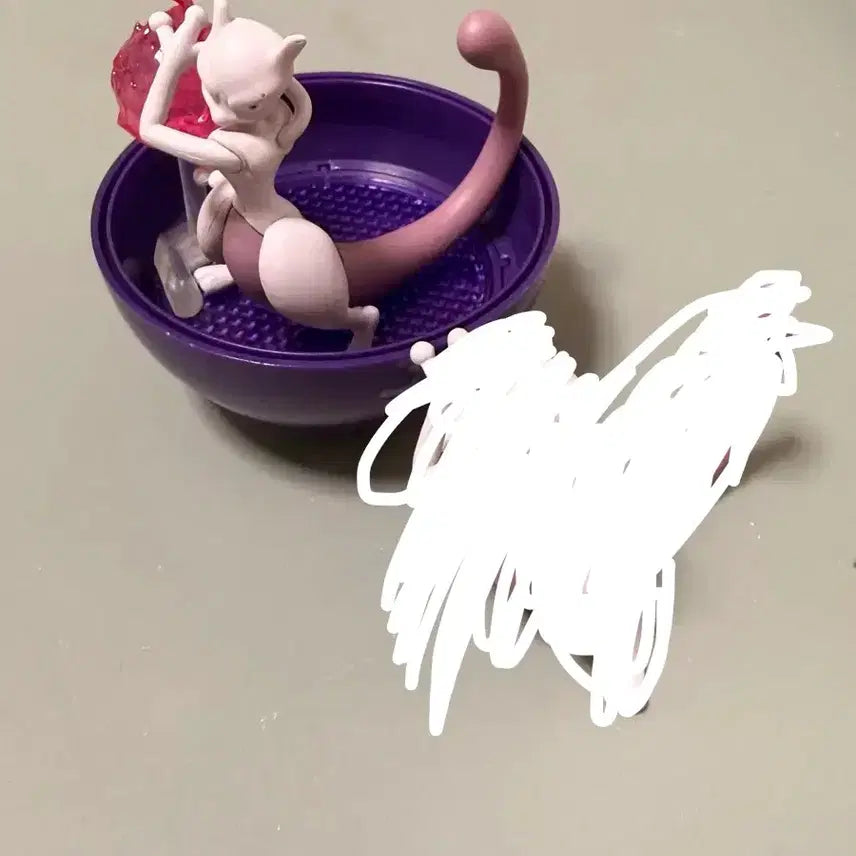 [BUNJANG] Pokemon Mewtwo Figure / 포켓몬 뮤츠 피규어