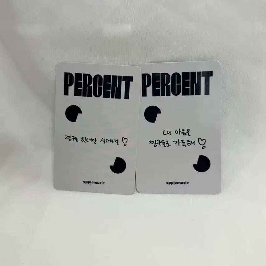 [BUNJANG] SHINee Onew Percent Photocard Bundle Set / 샤이니 온유 퍼센트 포카 2종 일괄