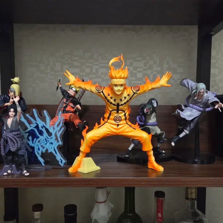[BUNJANG] Naruto 7-Piece Figure Bundle Set / 애니메이션 나루토 피규어 7종 일괄 판매