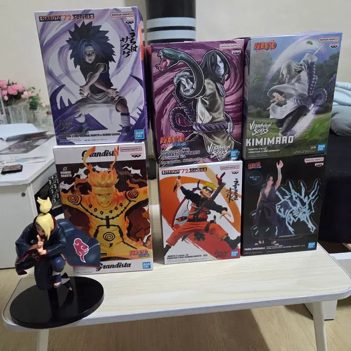 [BUNJANG] Naruto 7-Piece Figure Bundle Set / 애니메이션 나루토 피규어 7종 일괄 판매