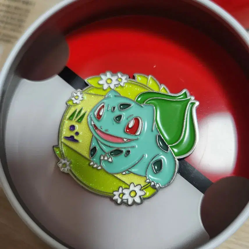 [BUNJANG] Pokemon Random Badge Set 1 - Bulbasaur / 포켓몬 랜덤 뱃지 100 1탄 이상해씨