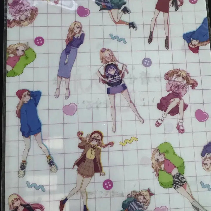 [BUNJANG] Unsealed Bisque Doll A4 Clear File / 미개봉 비스크돌 a4 클리어파일