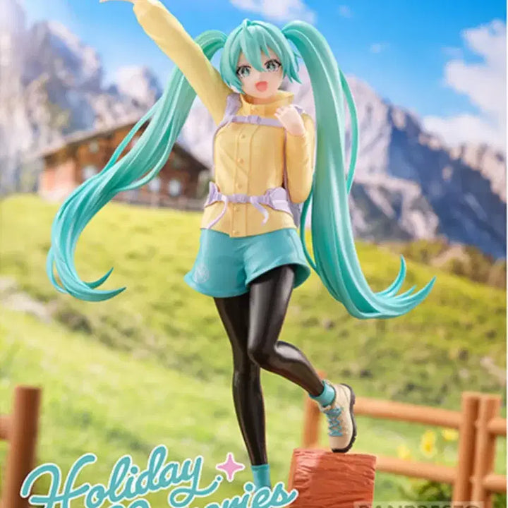[BUNJANG] Banpresto Vocaloid Hatsune Miku Holiday Memories Figure (Climbing Ver.) / 반프레스토 보컬로이드 홀리데이 메모리즈 하츠네 미쿠 피규어 (등산ver.