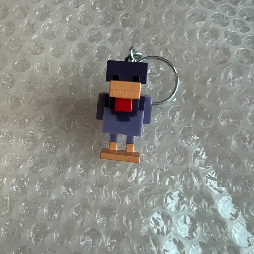 [BUNJANG] Minecraft Rare Chicken Figure Gacha Keyring / 마인크래프트 마크 레어닭 레어 닭 피규어 가챠 키링