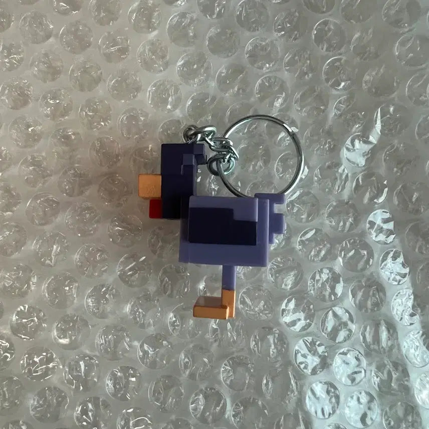 [BUNJANG] Minecraft Rare Chicken Figure Gacha Keyring / 마인크래프트 마크 레어닭 레어 닭 피규어 가챠 키링