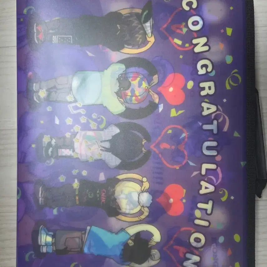 [BUNJANG] Big Bang Bangs Cartoon Stationery Set (Note, Clear File, Diary) / 빅뱅 뱅스 카툰 문구세트 (노트 클리어화일 수첩 구성)
