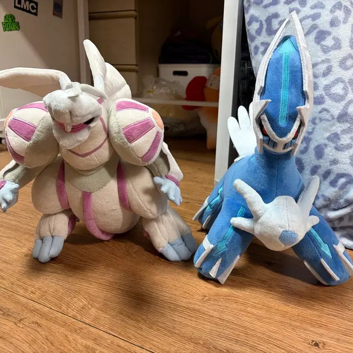 [BUNJANG] Pokemon Palkia/Dialga Medium Plush Dolls / 포켓몬스터 펄기아/디아루가 중형인형 누이