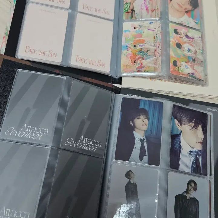 [BUNJANG] SEVENTEEN Dino Carat Ver. Bundle Set ( ;element; Ver., ;Attacca; Ver.) Photocard / 디노 캐럿반 2종 (페더썬, 아타카) / 페더선 앨범 2종 일괄 +포카