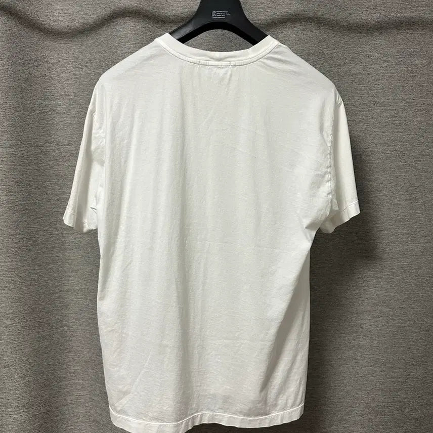[BUNJANG] Stone Island Logo Patch T-Shirt White XL / 스톤아일랜드 로고 패치 반팔 화이트 (XL)