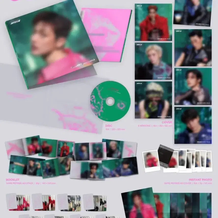 [BUNJANG] ATEEZ Unsealed Digipak Set / 에이티즈 미개봉 디지팩 판매 bad