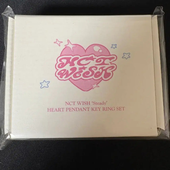 [BUNJANG] NCT WISH Sion Steady Heart Pendant Keychain / 엔시티위시 시온 스테디 하트 팬던트 키링