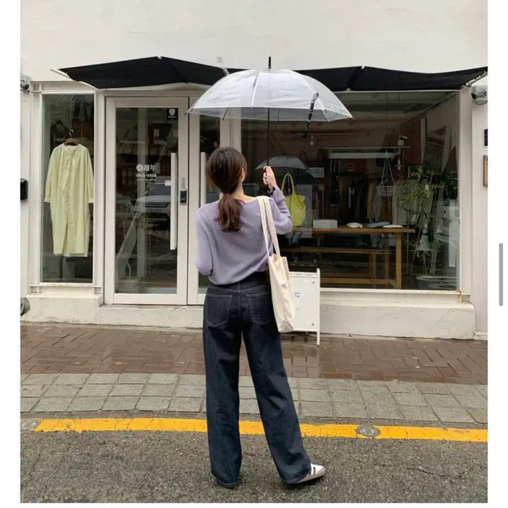 [BUNJANG] 98 Project Oki Raw Denim Wide Jeans XS / 98project 오키 생지 와이드 데님 XS