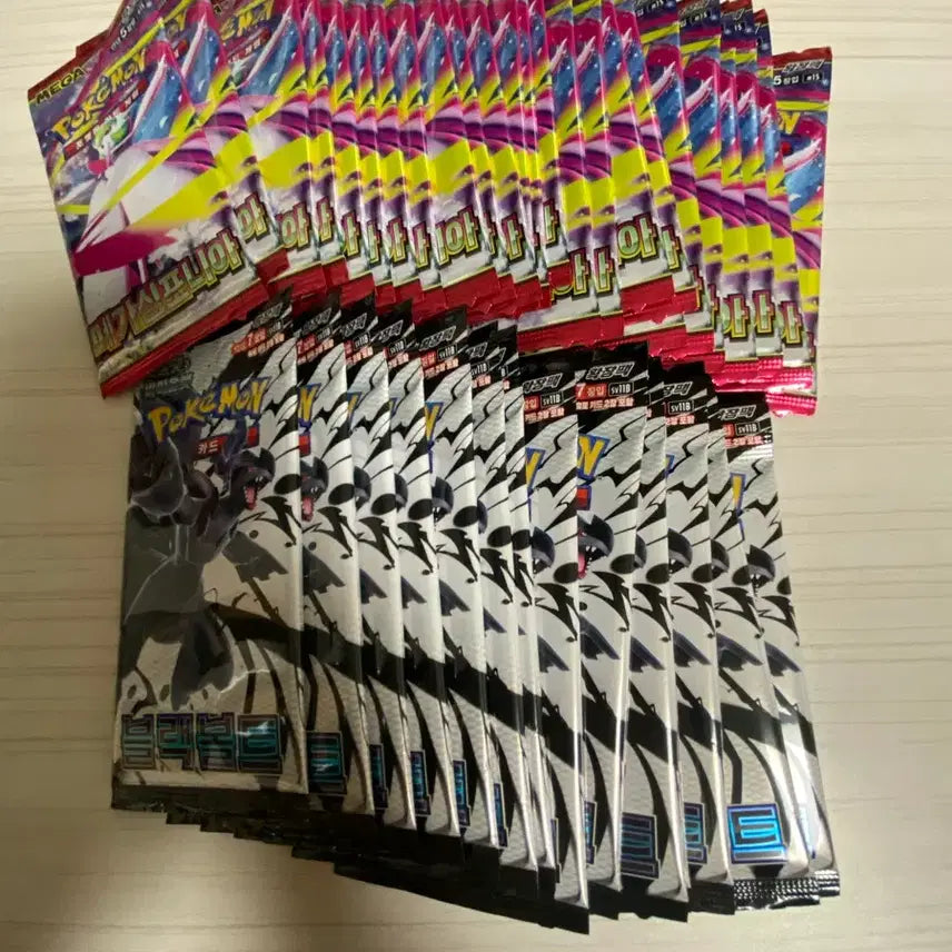 [BUNJANG] Pokemon Card Search Pack Bundle (Megalosynesia, Black Bolt) / 포켓몬카드 서치팩 39팩 (메가심포니아, 블랙볼트)