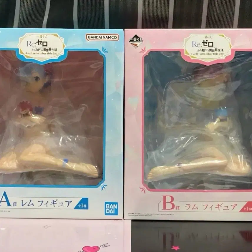 [BUNJANG] Re:Zero Ram &amp; Rem Ichiban Kuji A &amp; B Prize Figures / 택포21) re제로 리제로 렘 람 제일복권 a b상 피규어