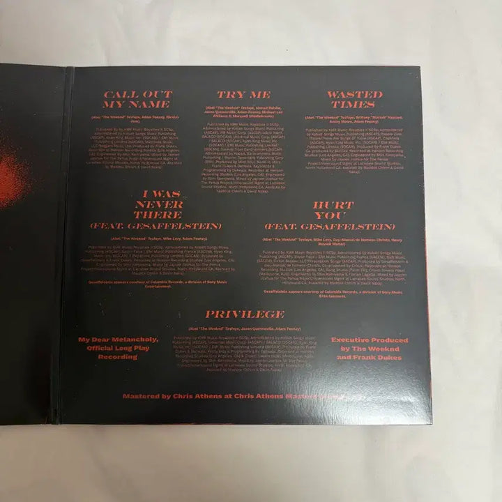 [BUNJANG] The Weeknd My Dear Melancholy LP / 위켄드 lp (The Weeknd)