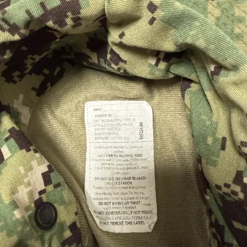 [BUNJANG] US Navy SEALs Jungle Hat Boonie Hat Pixel Camo / 미 해군 네이비씰 정글모 부니햇