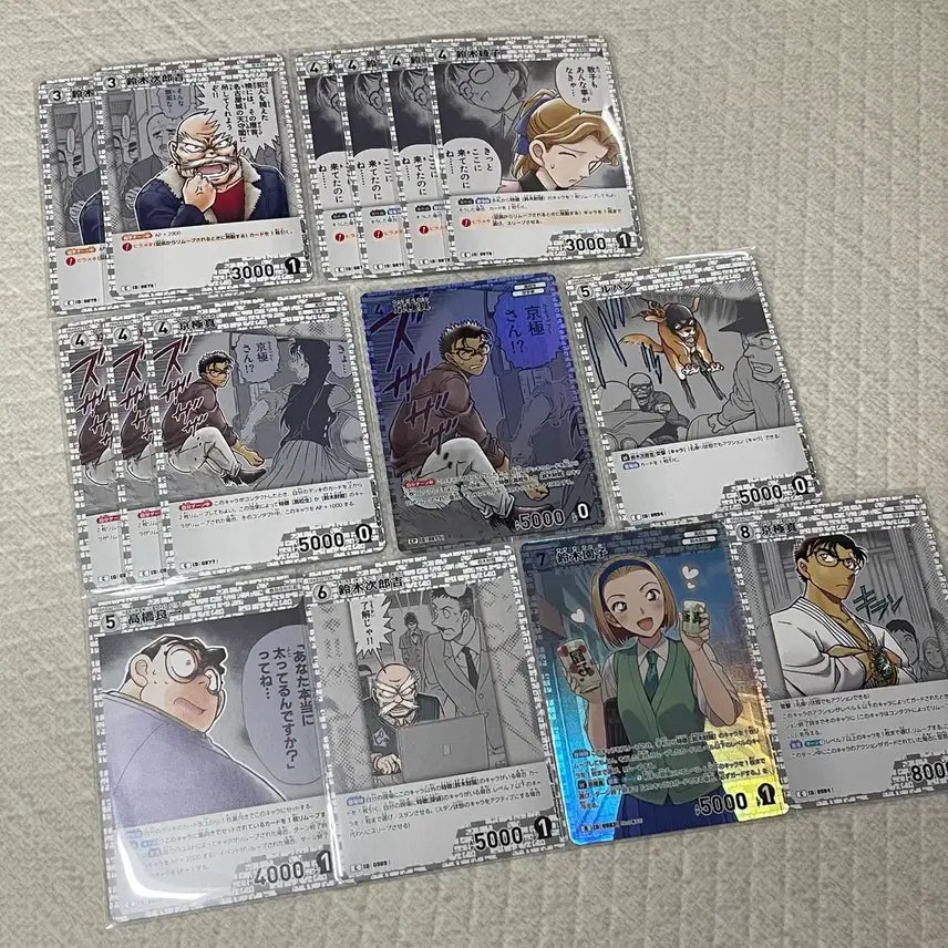 [BUNJANG] Detective Conan TCG Sonoko Suzuki Makoto Kyogoku Back Deck (15 Cards) / 명탐정코난 TCG 백덱 스즈키 소노코 쿄고쿠 마코토