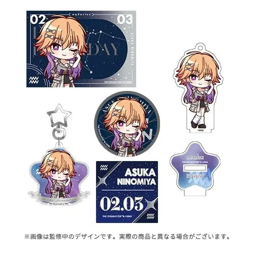 [BUNJANG] Ninomiya Asuka Zodiac Sign Birthday Goods Set / 데레마스 니노미야 아스카 생일 Zodiac Sign