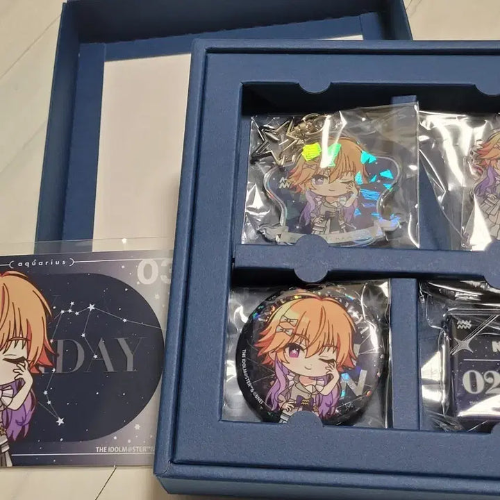 [BUNJANG] Ninomiya Asuka Zodiac Sign Birthday Goods Set / 데레마스 니노미야 아스카 생일 Zodiac Sign