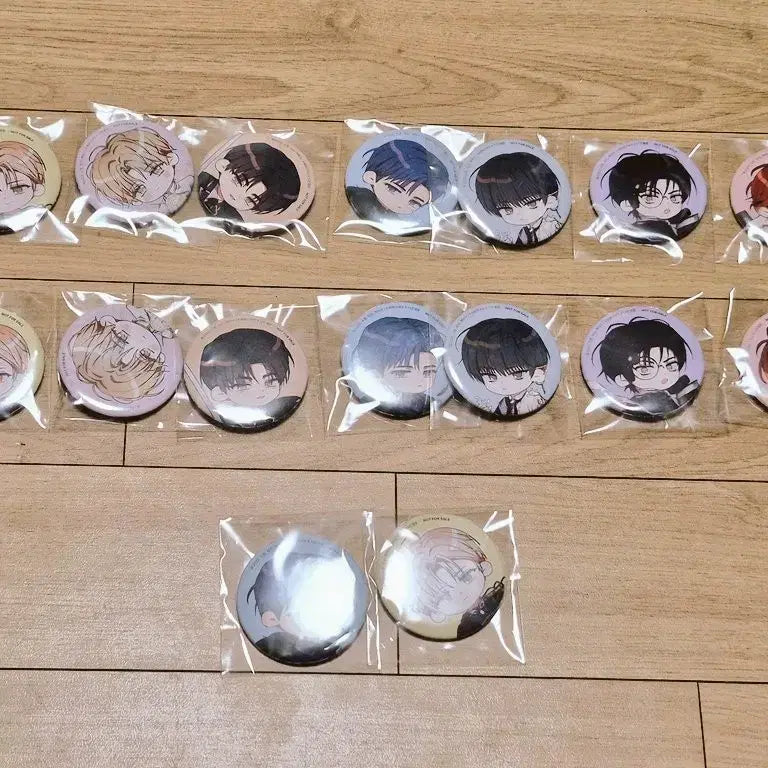 [BUNJANG] Death Cannot Die (Demongguk) Lofan Festa 7-Member Pin Badge Set / 데뷔 못 하면 죽는 병 걸림/데못죽 로판페스타 캔뱃지 7종 양도 판매
