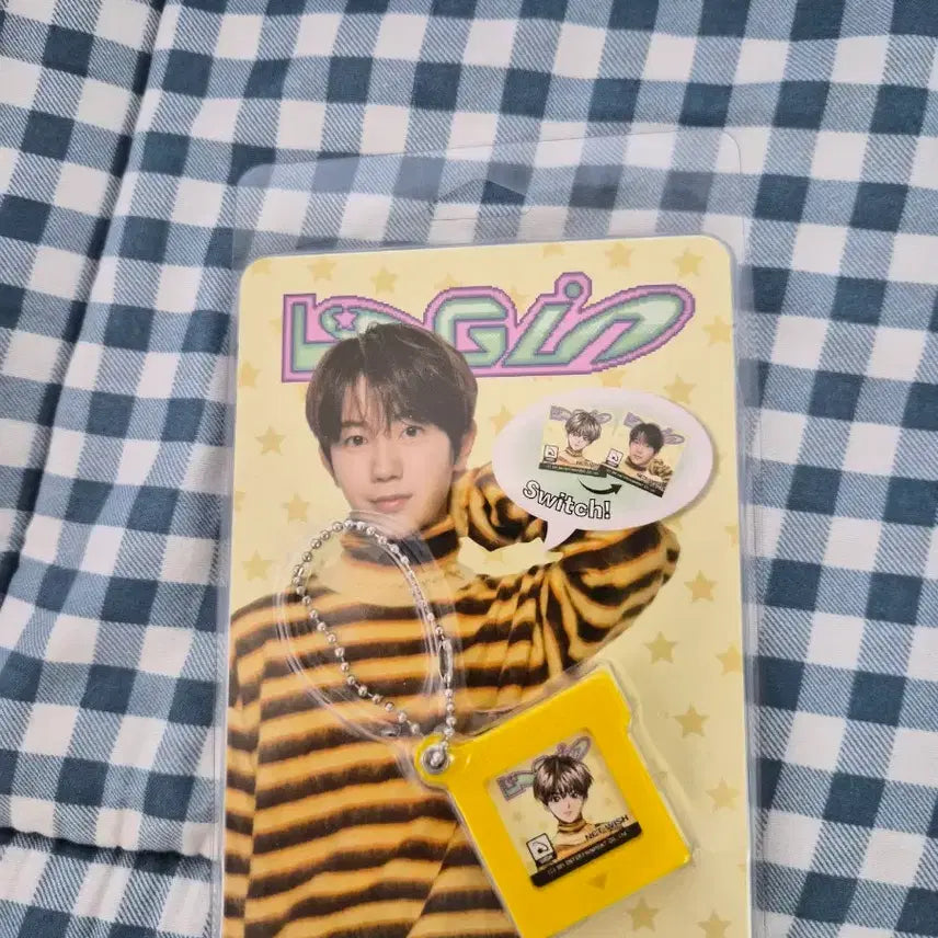 [BUNJANG] NCT WISH Login MD Switch Game Pack Keyring Ryo / (급처분)엔시티 위시 로그인 엠디 스위치 게임팩 키링 료