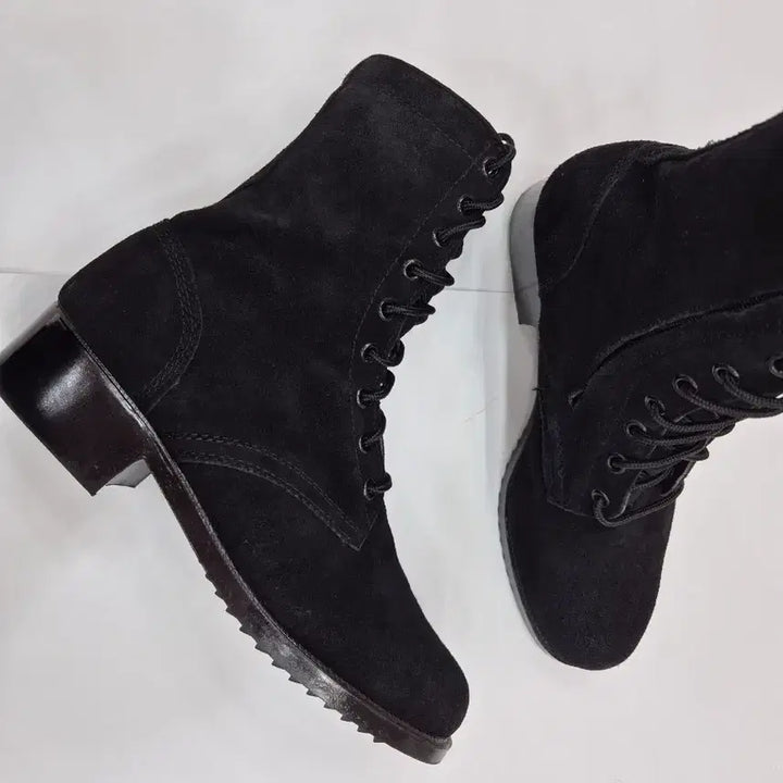 [BUNJANG] Suede Leather Zip-Up Ankle Boots / 세무 가죽워커 남성부츠 민트급