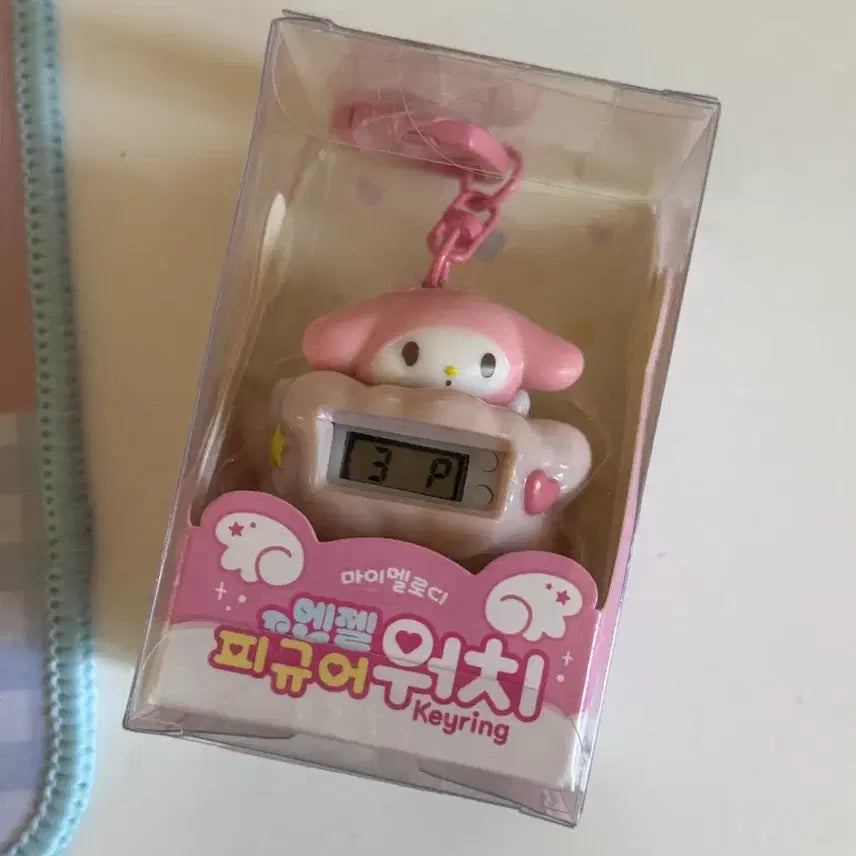 [BUNJANG] Sanrio My Melody Angel Figure Watch Charm / 산리오 마이멜로 엔젤 피규어 워치 키링