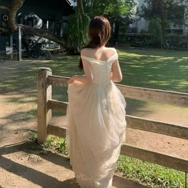 [BUNJANG] Floneu Clover Veil Dress / (새상품) 플로뉴 floneu 클로버 베일 드레스 clover veil