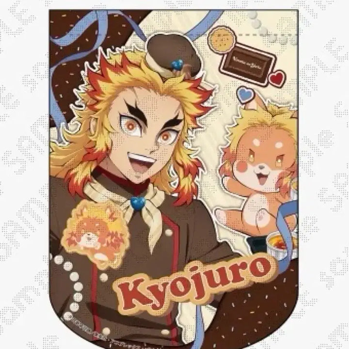 [BUNJANG] Demon Slayer Rengoku Valentine Tapestry (Sealed) / 귀멸의 칼날 발렌타인 렌고쿠 태피스트리 미개봉