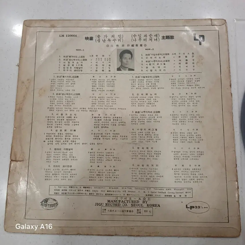 [BUNJANG] Seongnan Dokseuri (Angry Eagle) LP (Rare Album) / LP (희귀음반) 성난 독수리