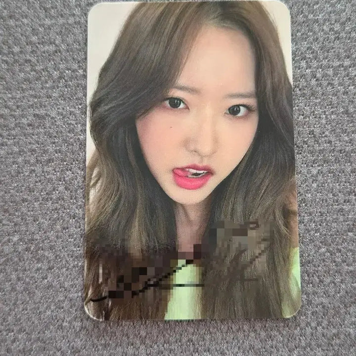 [BUNJANG] LUCEUM Hyoju Signed Photocard / 루셈블 혜주 싸인 포카